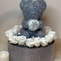 Glitter Teddy Bear Luxury Box